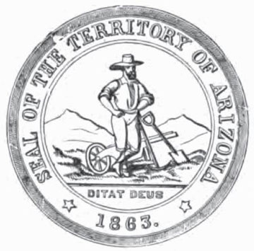 Arizona Territory seal c1864